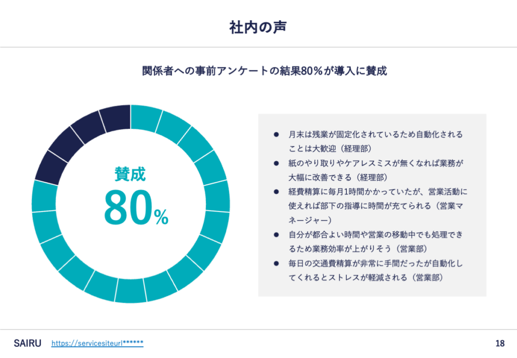 8.社内の声