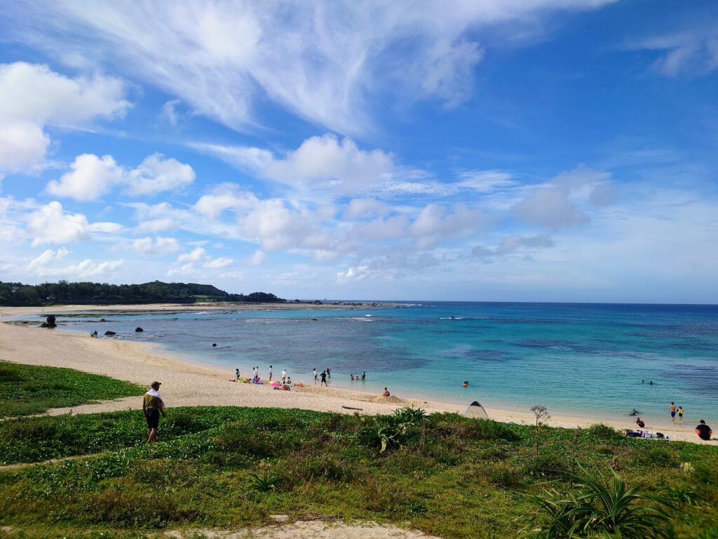 写真：加藤が撮影した土盛海岸