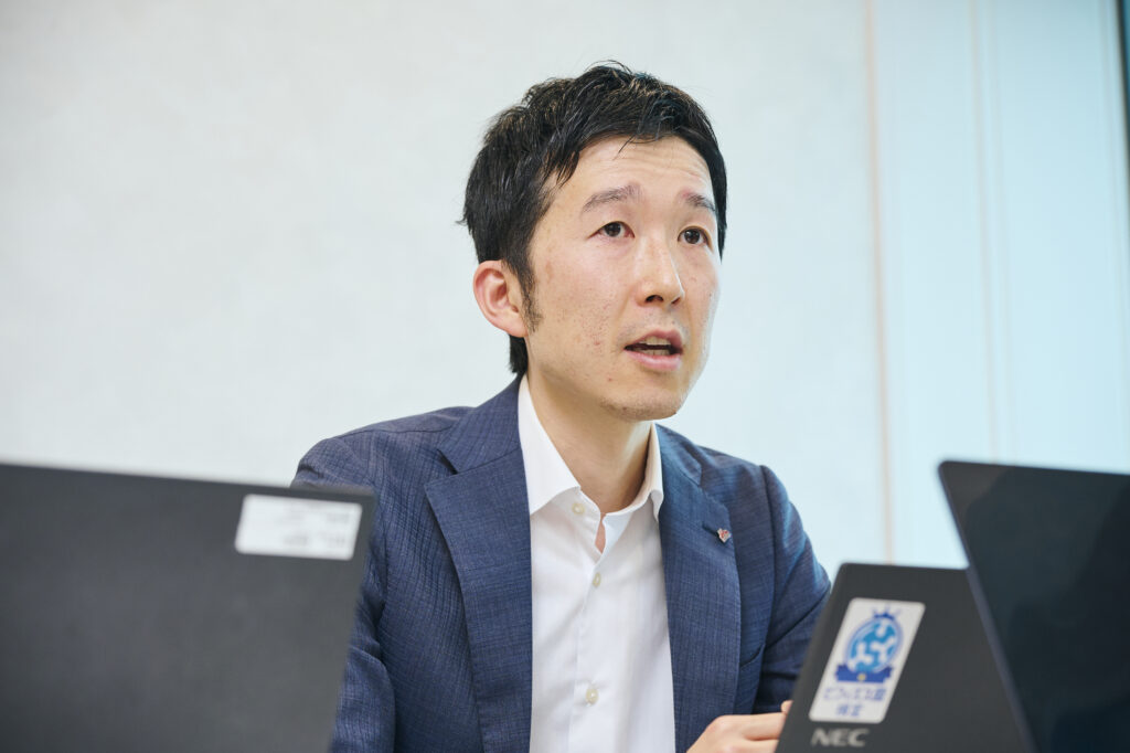 写真:森永乳業のご担当者様