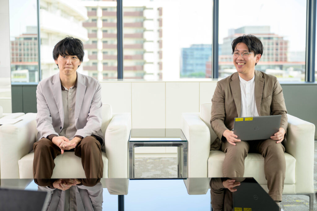 写真:インタビューに応じる三井住友銀行のお二人