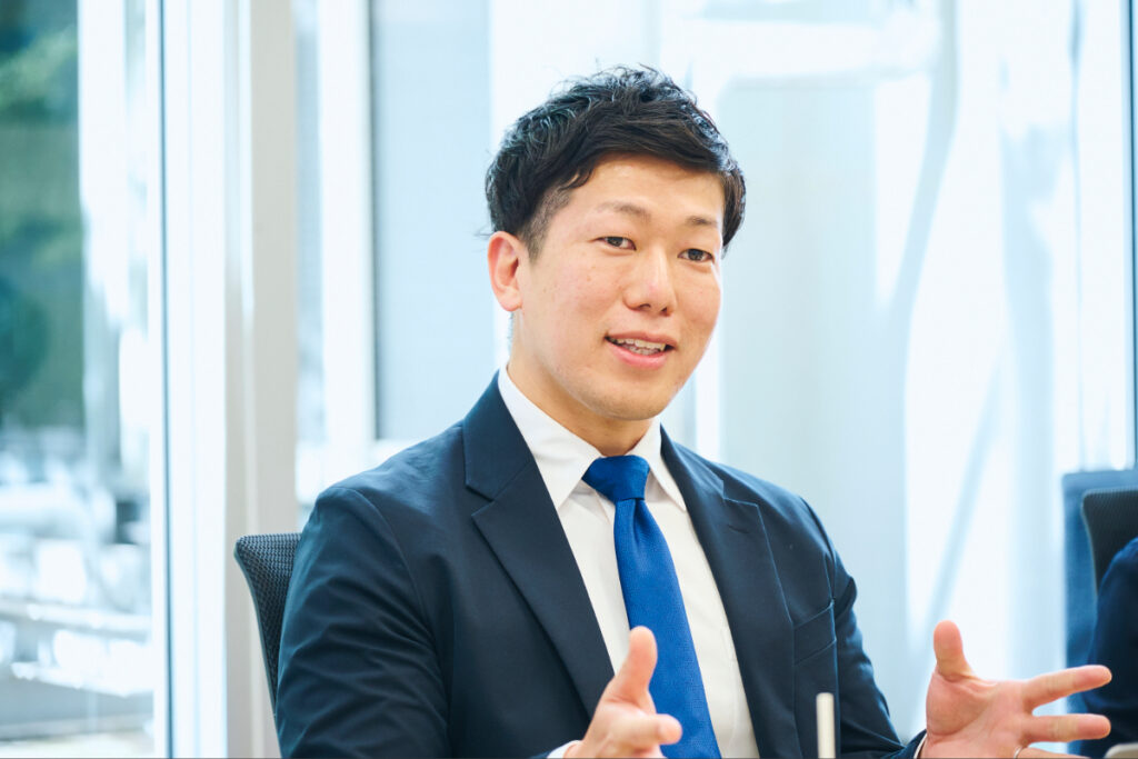 才流シニアコンサルタント山本のインタビューカット